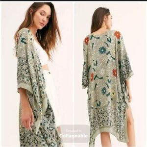 Free People Magic Dance Kimono One Size